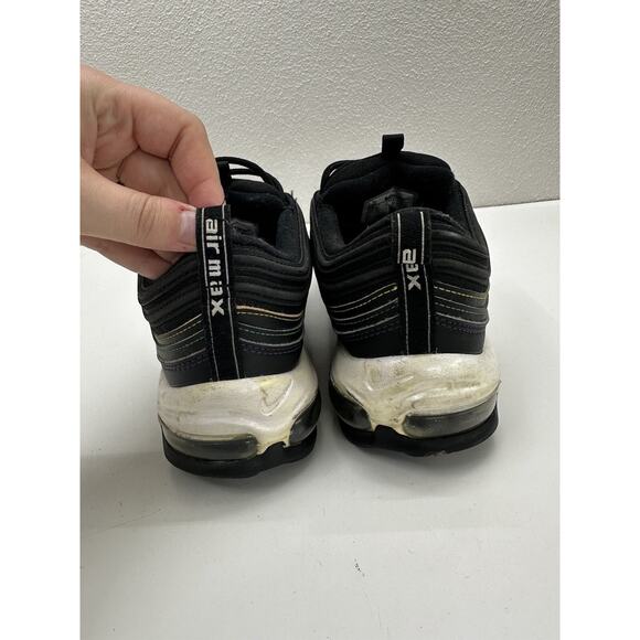Nike Air Max 97 Shoes Womens Size 10 Black Multi Color Stitching CK0738-001 - Picture 5 of 11